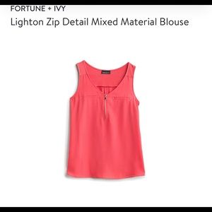Sleeveless Blouse by Fortune + Ivy